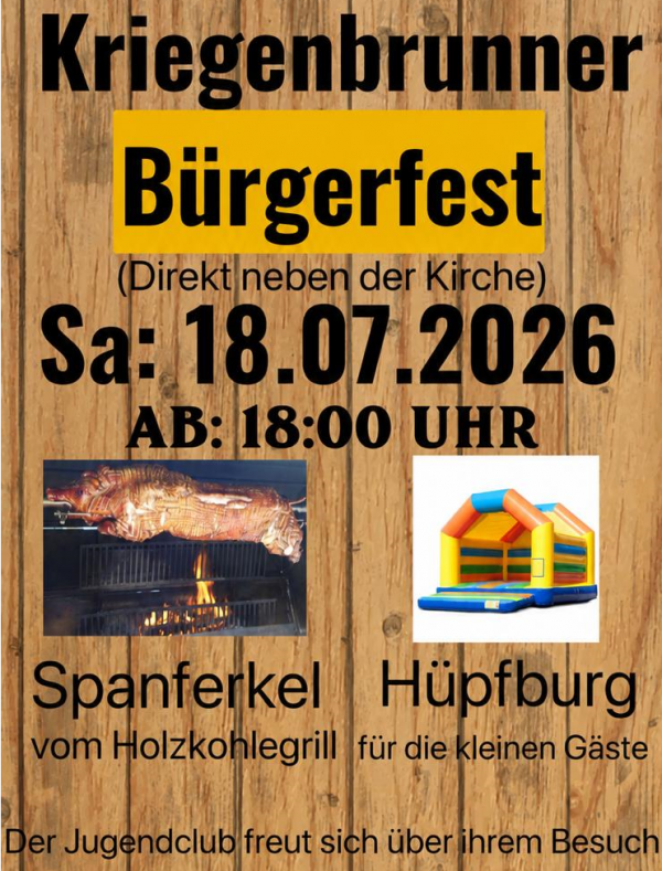 Buergerfest 2026