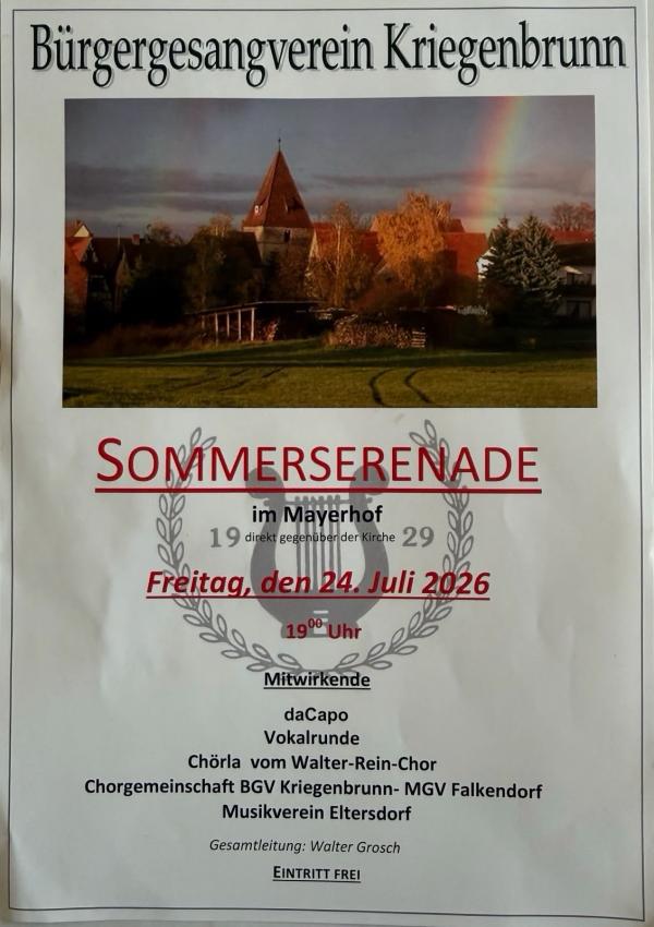 Sommerserenade 2026
